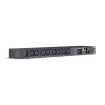Cyber Power - PDU41005 - Switched PDU, 20A (Derated To 16A), 200-240V, 50/60 Hz, 8 x IEC-320 C13 Outlets, IEC-320 C20 Plug, 10 Ft Cord, 1U Rackmount, SNMP, 3Yr Warranty