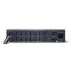 Cyber Power - PDU44003 - Switched ATS PDU, 30A (Derated to 24A), 100-120V, 2 x NEMA L5-30P Plug w/10 Ft Cord, 17 Outlets (16 x 5-20R + 1 x L5-30R), 2U Rackmount, 3 Year Warranty