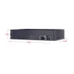 Cyber Power - PDU44007 - Switched ATS PDU, 30A (Derated to 24A), 200-240V, 2x L6-30P Plugs w/10 Ft Cords, 19 Outlets (16 x C13 + 2 x C19 + 1 x L6-30R), 2U Rackmount, 3 Year Warranty