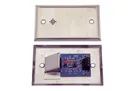 ETS - PM1-TRW - Weather Resistant, Tamper Resistant Stainless Steel. For Use with Professional Audio Mixers. 48Vdc, MIC LEVEL OUTPUT!