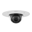 Hanwha - PND-A6081RF - 2MP Network AI IR Dome Camera, Max. 2MP resolution, Up to 120fps, 0.007Lux@F1.3 (Color), 0Lux (B/W, IR LED on), IR Viewable Length 40m(131.23ft), Wise IR, Day & Night (ICR), WDR (120dB), WiseNRⅡ (Using AI engine), H.265, H.264,