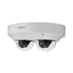Hanwha - PNM-9000VD - 5MP X 2 Outdoor Multi-Directional Dome Camera 