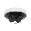 Hanwha - PNM-C16013RVQ - 4CH x 4MP Network Vandal Outdoor Mini Wisenet P Series Camera, 3.19mm Lens