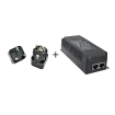 Acti - PPOE-0103 - High PoE Injector, 60W Gigabit, IEEE 802.3at compliant, AC 100~240V, with universal connectors
