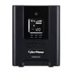 CYBERPOWER - PR3000LCDSL - 3000VA/2700W, Pure Sine Wave, NEMA L5-30P (straight), 10 ft, 6 NEMA 5-20R, 1 NEMA L5-30R, USB, Serial, SNMP, Relay, EPO, PowerPanel Business Edition software, Yes, 3 year warranty