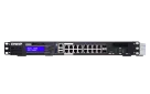 QNAP - QGD-1600P-8G-US - QNAP 16-port 1GbE Switch with 2 RJ45 and SFP+ Combo Port with Intel Celeron Processor and 8GB RAM