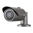Hanwha - QNO-8020R - Wisenet Q network outdoor vandal bullet camera, 5MP @ 30fps, 4.0mm fixed focal lens (79°), triple codec H.265/H.264/MJPEG with Wisestream II, 120dB WDR, IR LEDs range 82', defocus detection, hallway View, built-in SD card slot (1
