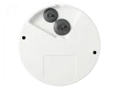 Hanwha - QNV-7032R - Wisenet Q network outdoor vandal dome camera, 4MP @30fps, 6mm fixed focal lens (49°), triple codec H.265/H.264/MJPEG with Wisestream II, 120dB WDR, IR LEDs range 98', motion detection, tampering, defocus detection, hallway View, 