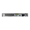Hanwha - QRN-1630S-10TB - 16-channel Network Video Record with 16 built-in PoE ports, 130W budget, 10TB