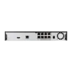 Hanwha - QRN-830S-4TB - 8CH NVR 4TB with 8 PoE Ports (PoE Budget 65W) with 8MP Camera Support. H.265, H.264, MJPEG, 1 fixed internal SATA HDDs (up to 6TB). 80Mbps Network camera recording, Dual Stream recording option, HDMI Outputs with local 4K disp