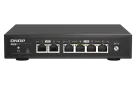 QNAP - QSW-2104-2T-A-US - QNAP Desktop QSW-2104-2T-US, Unmanaged Switch, 4 port 2.5Gbps Auto Negotiation (2.5G/1G/100M)