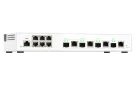 QNAP - QSW-M2106-4C-US - QNAP QSW-M408S 6-port Layer 2 Managed Switch. 6 x 2.5GbE (1G/100M) Ports and 4 x 10G SFP+/ NBASE-T (10G/5G/2.5G/1G/100M) combo ports. Easy Management with Web Browser