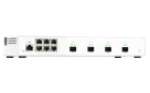 QNAP - QSW-M2106-4S-US - QNAP QSW-M408S 6-port Layer 2 managed switch. 6 x 2.5GbE (1G/100M) ports and 4 x 10G SFP+ Ports. Easy Management with Web Browser