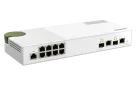 QNAP - QSW-M2108-2C-US - QNAP QSW-M2108-2C, Management Switch, 8 port 2.5Gbps, 2 port 10Gbps SFP+/ NBASE-T Combo. Easy Management with Web Browser