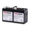 CYBERPOWER - RB1270X2A - Replacement Battery Cartridge for CP1350PFCLCD, 2 batteries, 12V/7AH, Sealed lead-acid, 18 month warranty