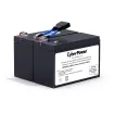 CYBERPOWER - RB1270X2E - CyberPower RB1270X2E UPS Replacement Battery, 2 x 12V/7Ah, 18-month Warranty