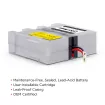 CYBERPOWER - RB1290X2C - Replacement Battery for OR1000PFCRT2U, 2 Batteries, 12V/9Ah, Sealed Lead-Acid, 18 Month Warranty