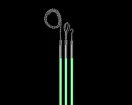 Jonard Tools - RDG-9 - 9' Glow Rod Kit, 18" Rods, 3/16" Dia