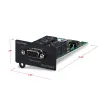 CYBERPOWER - RELAYIO500 - Provides 5-output and 1-input relay contact closures via DB9 port to report UPS status inforation and enable remote shutdown of the UPS. See compatibility chart for UPS model compatibility details.