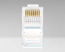 Jonard Tools - RJ45-R510 - Standard Cat5e RJ45 Connectors for Telephone Cable (Pack of 10)