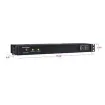 CYBERPOWER - RKBS15S2F10R - 3600 J, 120 V, NEMA 5-15P plug, 12 NEMA 5-15R (2 front, 10 rear), 15 ft cord, Limited lifetime warranty