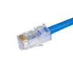 Simply 45 - S45-1000 - Standard Cat5e UTP RJ45 Modular Plugs, Blue Tint - 100pcs/Jar