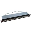 Simply 45 - S45-2724S - 24 Port Loaded STP Cat6/6a Patch Panel, 1RU, 110 style