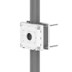 Hanwha - SBP-150PMW - Pole Mount for SBP-150NBW (Max Load 88lbs/40kg)