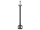 Hanwha - SBP-917PVMB1 - Telescopic PVM uni-strut mount, 9.5'-17’ drop length, VESA compatible 75x75mm, 100x100mm, Up to 25° of tilt and 360° continuous rotation, black color. Three piece attachment for standard shipping