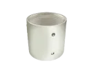 Hanwha - SBP-HCF - 1.5” coupler, female thread on both sides, Ivory