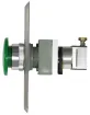 SECO-LARM - SD-7213-GSP - RTE Plate with Pneumatic Timer, Green