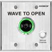 SECO-LARM - SD-9463-KSVQ - Wave To Open RTE with override button, Double Gang. ETL Listed. Conforms to UL Std. 294