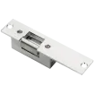 SECO-LARM - SD-994A-A1AQ - 8-16 VAC/12VDC Reversible Electric Door Strike. Asymmetric (strike portion not centered on the reversible faceplate). Fail Secure operation. US26D chrome faceplate.