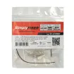 GoSimplyConnect - SF-LCPMM1 - LC/PC multimode mechanical connector with high clarity matching gel, 62.5µm, OM1, 250/900µm fiber, beige - 1ea/Bag