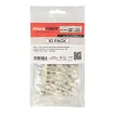 GoSimplyConnect - SF-SCPMM1-10 - SC/PC multimode mechanical connector with high clarity matching gel, 62.5µm, OM1, 250/900µm fiber, beige - 10ea/Bag