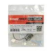 GoSimplyConnect - SF-SCPMM2 - SC/PC multimode mechanical connector with high clarity matching gel, 50µm, OM2, 250/900µm fiber, black - 1ea/Bag