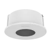 Hanwha - SHD-1400FPW - Plenum rated flush mount Compatible with QNV-C8083R/C9083R