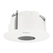 Hanwha - SHD-1408FPW - Plenum rated flush mount, white color. Compatible with HCD-6080R/7070RA, QND-6082R/8080R, XNV-6010/6020R/8020R/8030R/8040R, HCV-7010RA/7020RA/7030RA/6080R/6070R, LNV-6012R/6022R/6032R/6072R, QNV-6012R/6022R/6032R/6082R/8010R/80
