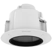 Hanwha - SHP-1563FPW - Plenum rated PTZ-Plus flush mount, white color. Compatible with XNP-9250/9250R/8250/8250R/6400/6400R, QNP-6320R/6250R, XNP-C6403/C8253/C9253, XNP-C6403R/C8253R/C9253R
