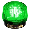 SECO-LARM - SL-1301-BAQ/G - 9~24 VAC/VDC LED Strobe Light. Incorporates 32 LEDs. 50,000-Hour operating life. 8 different flash patterns. Adjustable flashing speed. Indoor/outdoor use. Green lens.