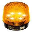 SECO-LARM - SL-1301-EAQ/A - 6~12 VDC LED Strobe Light. Incorporates 12 LEDs. 50,000-Hour operating life. Flash only. Indoor/outdoor use. Amber lens.
