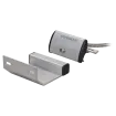 SECO-LARM - SM-4201-L6Q - Track-Mount DPDT Overhead Magnetic Door Contact. Rugged aluminum housing with 36" leads enclosed in armored cable. 3" Gap.