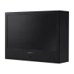 Hanwha - SMT-1030PV - 10" IP public view monitor,1080p (1920x1080), HDMI, VGA, Ethernet, 16:9 aspect ratio, Built-in speaker (2x2 W), VESA mountable (75 x 75mm), black casing, face detection display for visual deterrent, 2MP IP camera built-in, 4.6mm