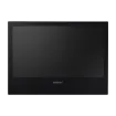 Hanwha - SMT-1030PV - 10" IP public view monitor,1080p (1920x1080), HDMI, VGA, Ethernet, 16:9 aspect ratio, Built-in speaker (2x2 W), VESA mountable (75 x 75mm), black casing, face detection display for visual deterrent, 2MP IP camera built-in, 4.6mm