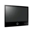 Hanwha - SMT-1031PVW - 10-inch (10.1") AI Enabled IP Public View Monitor (AI PVM), White Color, 1024x600 60Hz, Ethernet, Built-in Speakers (1W x2), AI Object Classification and Analytics, Face Detection, Motion Activated LED and Audio Alarm, Customiz