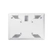 Hanwha - SMT-1031PVW - 10-inch (10.1") AI Enabled IP Public View Monitor (AI PVM), White Color, 1024x600 60Hz, Ethernet, Built-in Speakers (1W x2), AI Object Classification and Analytics, Face Detection, Motion Activated LED and Audio Alarm, Customiz