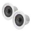 SPECO - SP6NXCTUL - 6.5" UL Listed Metal Back can Speakers w/ 70V Transformer, Bracket Included, Pair