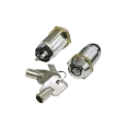 SECO-LARM - SS-090-2H3 - High-Security Tubular Key Lock, SPST, shunt-ON/OFF. Key removable from ON & OFF position. Key #1303. Sold in multiples of 5 (price is for 1 pc).