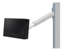 Hanwha - STB-10PVMCWA-W - Horizontal gondola monitor mount, accommodates one SMT-1030PV 10" PVM, easy height adjustment, angle optimized for best view, all installation hardware and brackets included, Powder coated white color, VESA 75 x 75 mm, produ
