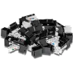 TRENDNET - TC-K25C6BK - 25 Pack Cat6 RJ-45 Keystone Jack, Black